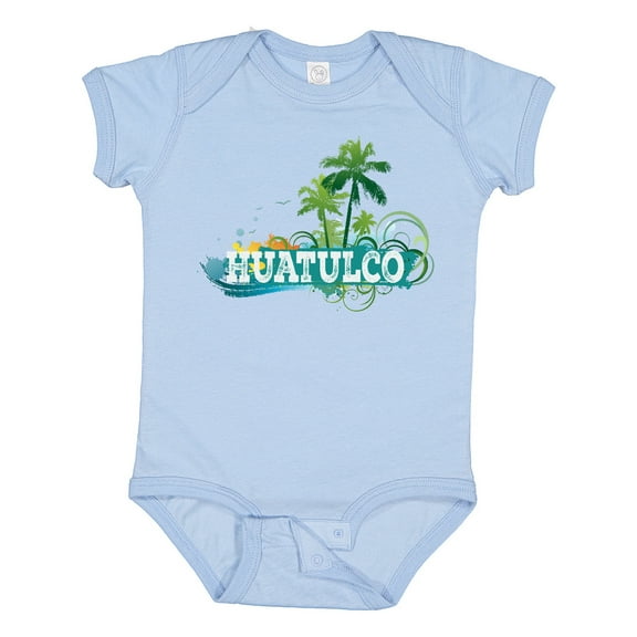 Inktastic Huatulco Mexico Vacation Boys or Girls Baby Bodysuit