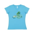 thumbnail image 1 of Inktastic Huatulco Mexico Vacation Women's V-Neck T-Shirt, 1 of 5