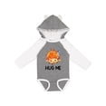 thumbnail image 1 of Inktastic Hug Me Cute Pufferfish with Bubbles Boys or Girls Long Sleeve Baby Bodysuit, 1 of 5