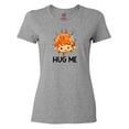 thumbnail image 1 of Inktastic Hug Me Cute Pufferfish with Bubbles Women's T-Shirt, 1 of 5