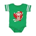 thumbnail image 1 of Inktastic Hug Sock Monkey Boys or Girls Baby Bodysuit, 1 of 5