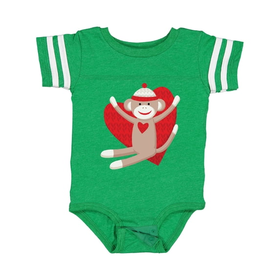 Inktastic Hug Sock Monkey Boys or Girls Baby Bodysuit