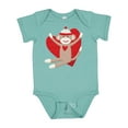 thumbnail image 1 of Inktastic Hug Sock Monkey Boys or Girls Baby Bodysuit, 1 of 5