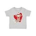 thumbnail image 1 of Inktastic Hug Sock Monkey Boys or Girls Baby T-Shirt, 1 of 5