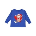 thumbnail image 1 of Inktastic Hug Sock Monkey Boys or Girls Long Sleeve Toddler T-Shirt, 1 of 5