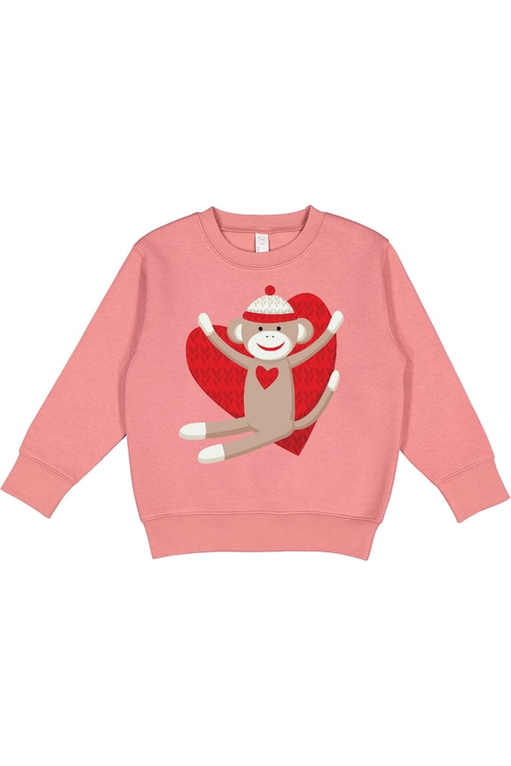 Hug Sock Monkey Toddler Sweatshirt