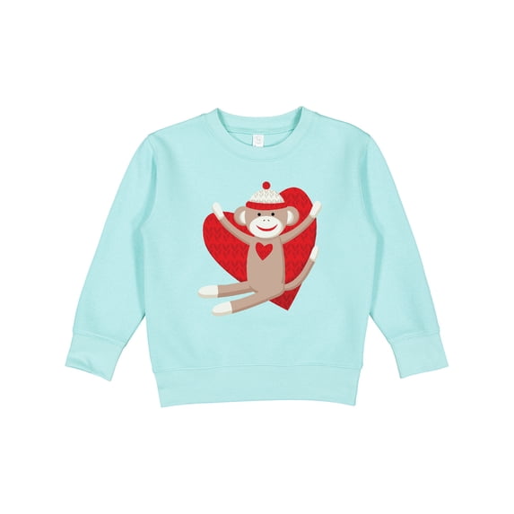 Inktastic Hug Sock Monkey Toddler Sweatshirt