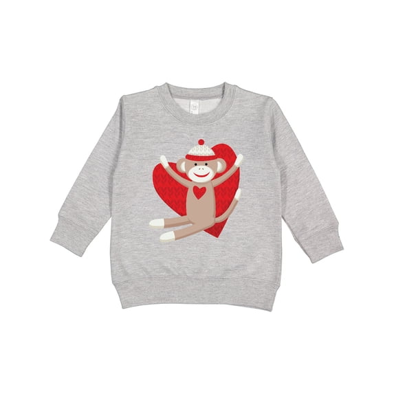 Inktastic Hug Sock Monkey Toddler Sweatshirt