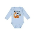 thumbnail image 1 of Inktastic Hugs and Hisses Cute Snake for Valentines Day Boys or Girls Long Sleeve Baby Bodysuit, 1 of 5