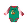 thumbnail image 1 of Inktastic Hugs and Hisses Cute Snake for Valentines Day Boys or Girls Long Sleeve Baby Bodysuit, 1 of 5