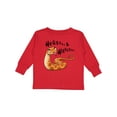 thumbnail image 1 of Inktastic Hugs and Hisses Cute Snake for Valentines Day Boys or Girls Long Sleeve Toddler T-Shirt, 1 of 5
