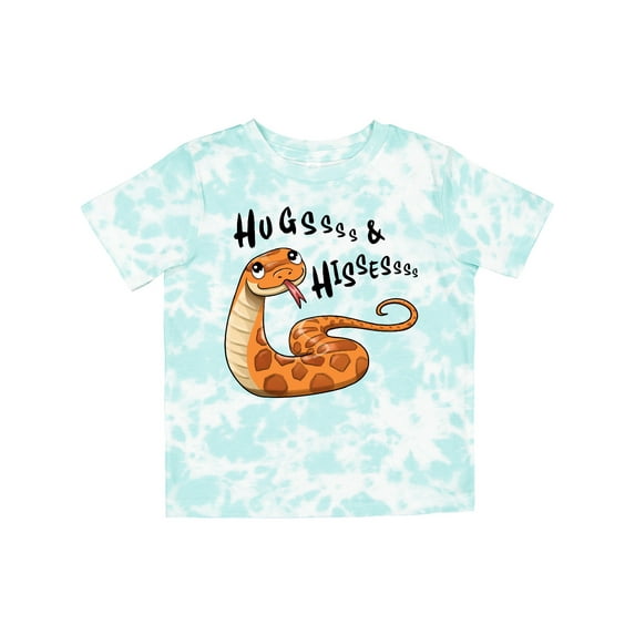 Inktastic Hugs and Hisses Cute Snake for Valentines Day Boys or Girls Toddler T-Shirt