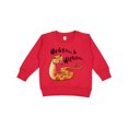 thumbnail image 1 of Inktastic Hugs and Hisses Cute Snake for Valentines Day Toddler Sweatshirt, 1 of 4