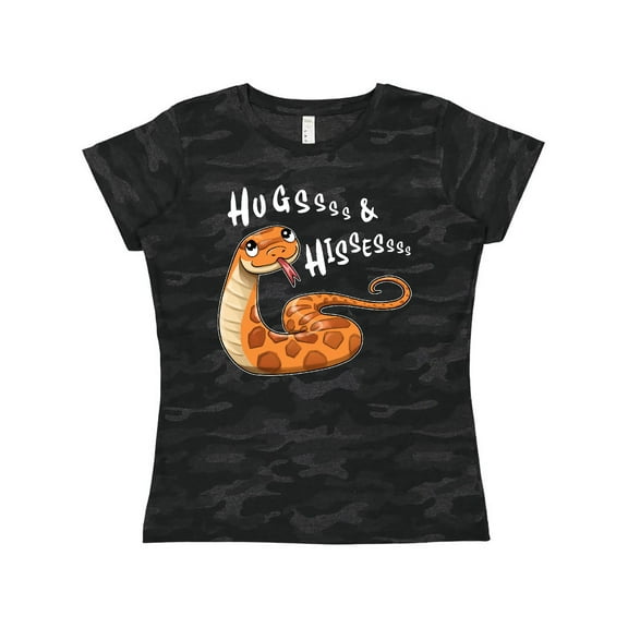 Inktastic Hugs and Hisses- cute snake for Valentines Day Women's T-Shirt