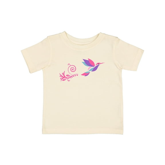 Inktastic Hummingbird Flying Swirl Girls Baby T-Shirt