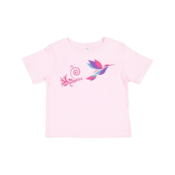 Inktastic Hummingbird Flying Swirl Girls Toddler T-Shirt