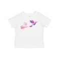 thumbnail image 1 of Inktastic Hummingbird Flying Swirl Girls Toddler T-Shirt, 1 of 5