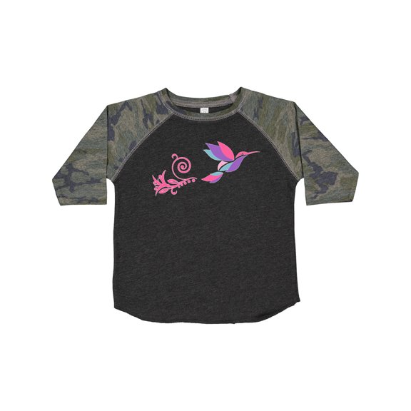 Inktastic Hummingbird Flying Swirl Girls Toddler T-Shirt