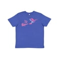 thumbnail image 1 of Inktastic Hummingbird Flying Swirl Youth T-Shirt, 1 of 5