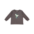 thumbnail image 1 of Inktastic Hummingbird Paint Splatter Boys or Girls Long Sleeve Toddler T-Shirt, 1 of 5