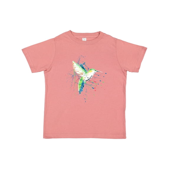 Inktastic Hummingbird Paint Splatter Boys or Girls Toddler T-Shirt