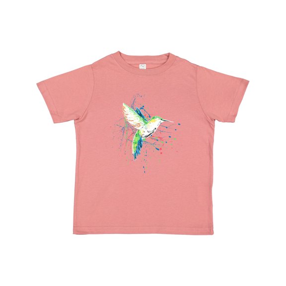 Inktastic Hummingbird Paint Splatter Boys or Girls Toddler T-Shirt
