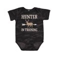 thumbnail image 1 of Inktastic Hunter in Training Deer Hunting Boys or Girls Baby Bodysuit, 1 of 5