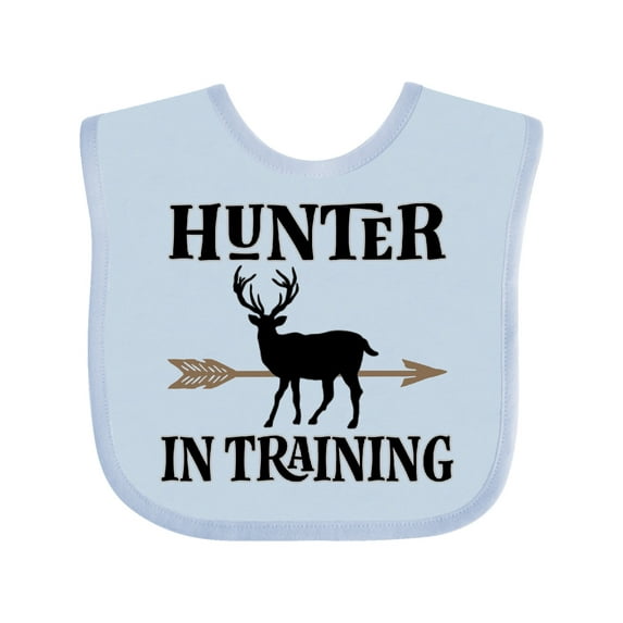 Inktastic Hunter in Training Hunting Boys Baby Bib
