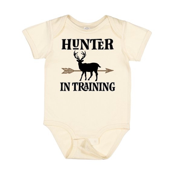 Inktastic Hunter in Training Hunting Boys Baby Bodysuit