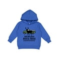thumbnail image 1 of Inktastic Hunting Bucks and Trucks Toddler Hoodie, 1 of 4