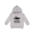 thumbnail image 1 of Inktastic Hunting Bucks and Trucks Toddler Hoodie, 1 of 4