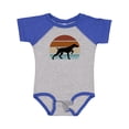 thumbnail image 1 of Inktastic Hunting Dog Retro Sunset Boys or Girls Baby Bodysuit, 1 of 5