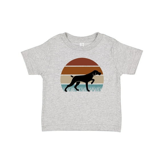 Inktastic Hunting Dog Retro Sunset Boys or Girls Baby T-Shirt