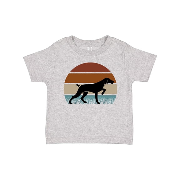 Inktastic Hunting Dog Retro Sunset Boys or Girls Toddler T-Shirt