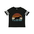 thumbnail image 1 of Inktastic Hunting Dog Retro Sunset Boys or Girls Toddler T-Shirt, 1 of 5