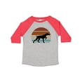 thumbnail image 1 of Inktastic Hunting Dog Retro Sunset Boys or Girls Toddler T-Shirt, 1 of 5