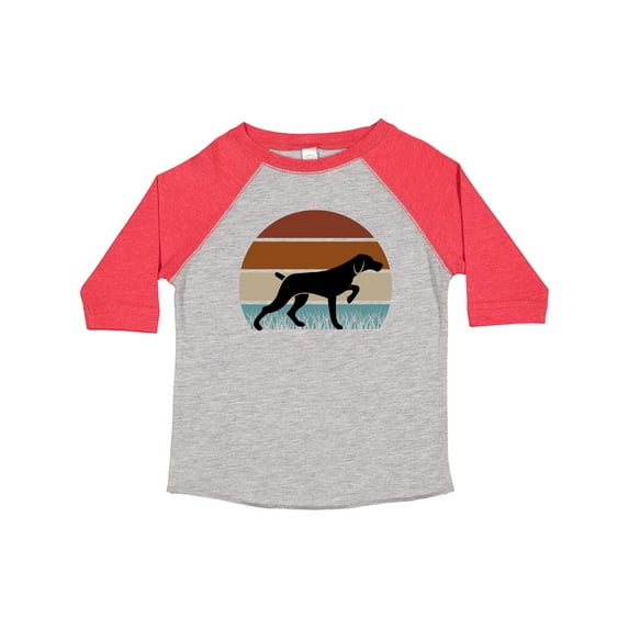 Inktastic Hunting Dog Retro Sunset Boys or Girls Toddler T-Shirt