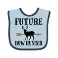 thumbnail image 1 of Inktastic Hunting Future Bow Hunter Boys Baby Bib, 1 of 4