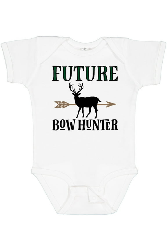Hunting Future Bow Hunter Boys Baby Bodysuit