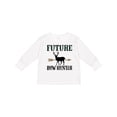 thumbnail image 1 of Inktastic Hunting Future Bow Hunter Boys Long Sleeve Toddler T-Shirt, 1 of 5