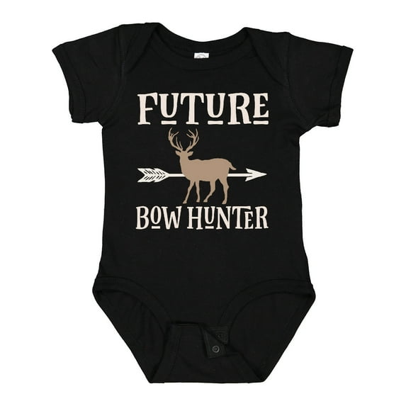 Inktastic Hunting Future Bow Hunter Deer Boys or Girls Baby Bodysuit