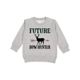 thumbnail image 1 of Inktastic Hunting Future Bow Hunter Toddler Sweatshirt, 1 of 4