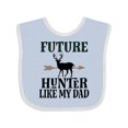 thumbnail image 1 of Inktastic Hunting Future Hunter Like Dad Boys or Girls Baby Bib, 1 of 4
