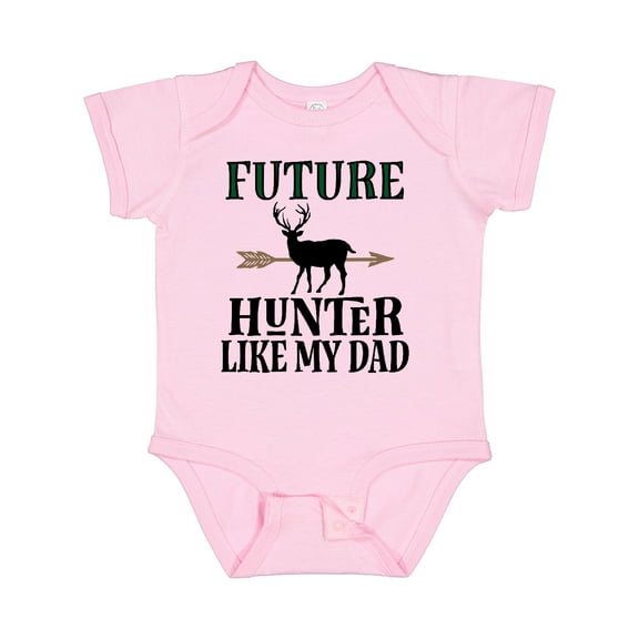 Inktastic Hunting Future Hunter Like Dad Boys or Girls Baby Bodysuit