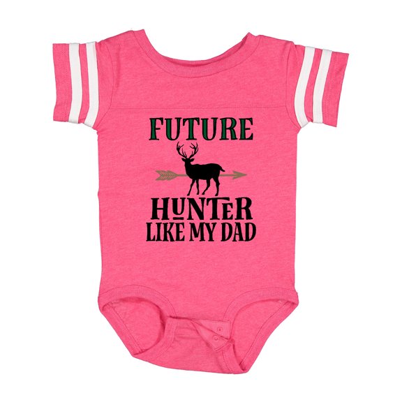 Inktastic Hunting Future Hunter Like Dad Boys or Girls Baby Bodysuit