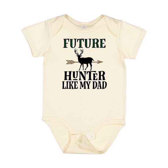 Inktastic Hunting Future Hunter Like Dad Boys or Girls Baby Bodysuit