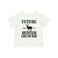 thumbnail image 1 of Inktastic Hunting Future Hunter Like Dad Boys or Girls Toddler T-Shirt, 1 of 5