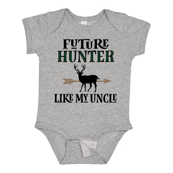 Inktastic Hunting Future Hunter Like Uncle Boys or Girls Baby Bodysuit