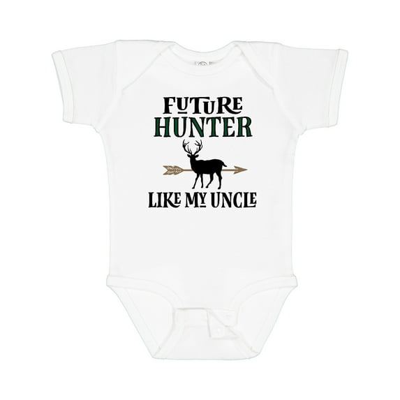 Inktastic Hunting Future Hunter Like Uncle Boys or Girls Baby Bodysuit