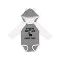 thumbnail image 1 of Inktastic Hunting Future Hunter Like Uncle Boys or Girls Long Sleeve Baby Bodysuit, 1 of 5